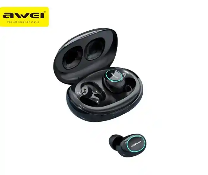 Awei T60 TWS Wireless Earphones ENC In Ear Mini Earbuds Smart Noise Reduction Earbuds Headset